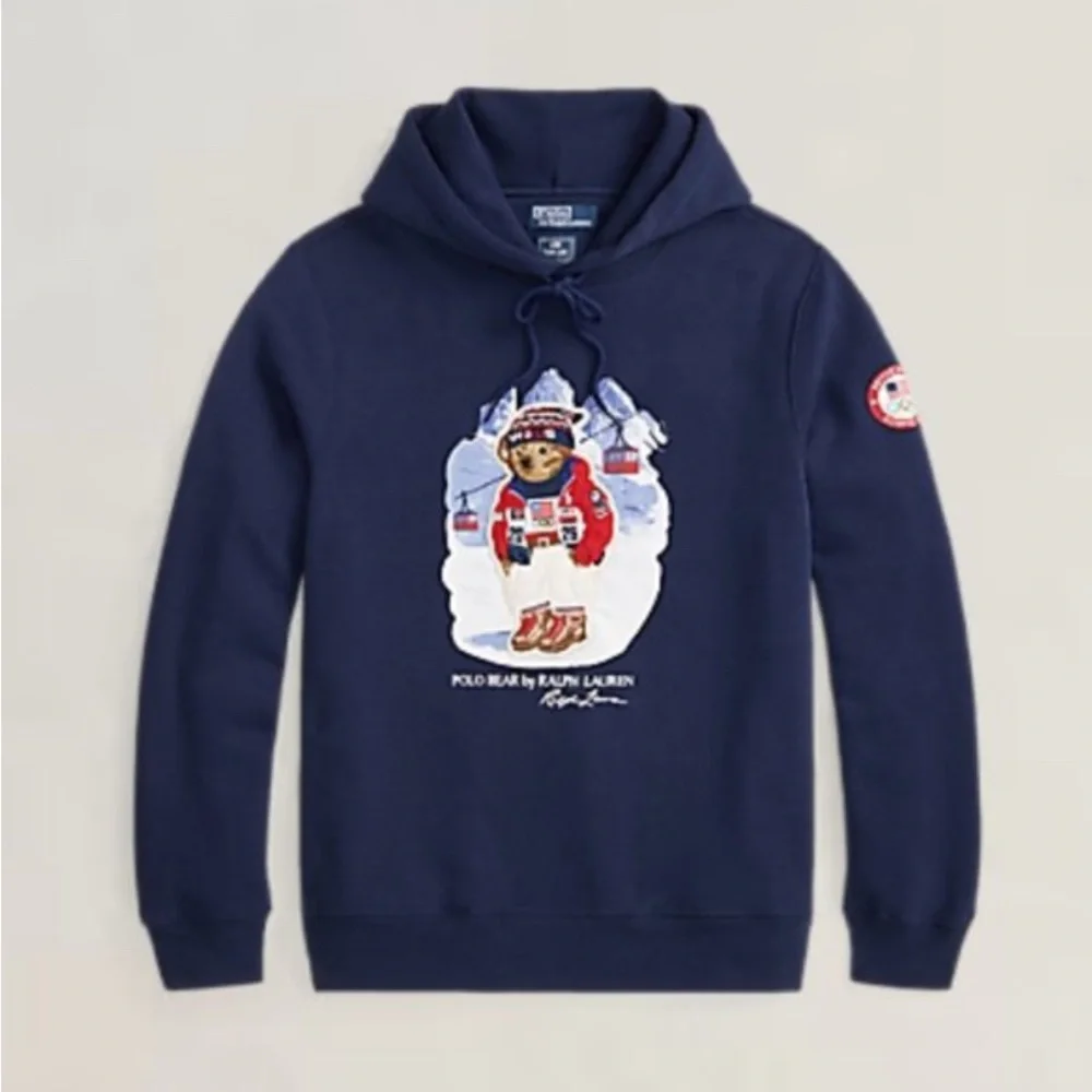 NWT Polo Ralph Lauren Team USA 2026 Bear Hoodie - Picture 1 of 1